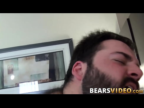 Tattooed bears pounding after blowjob