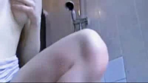 PALE GIRL TEASES WHILE IN SHOWER --- MORE AT THECONSUMER.ME