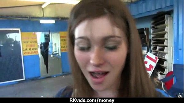 Sex for cash turns shy girl into a slut 20