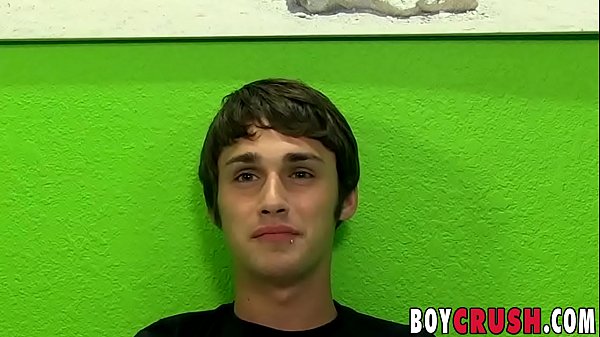 Cute twink masturbation and anal play