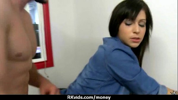 Stunning Euro Teen Gets Talked In To Giving A Blowjob For Cash 5