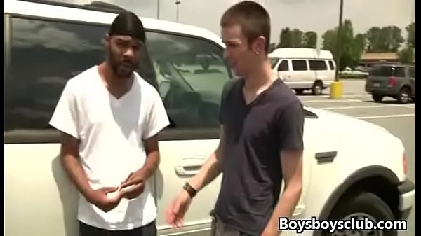 Blacks On Boys - Interracial Hardcore Bareback Sex Video 12