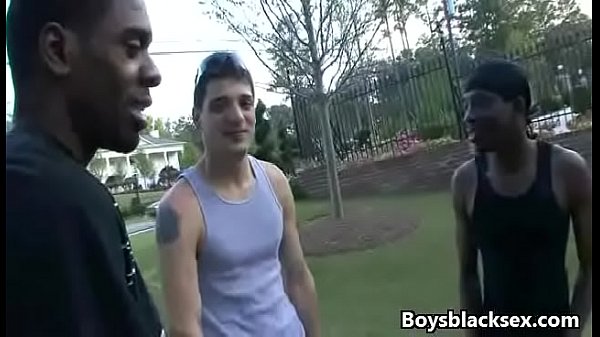 Blacks OnBoys - Black Gay Dude Fuck White Twink Hard 19