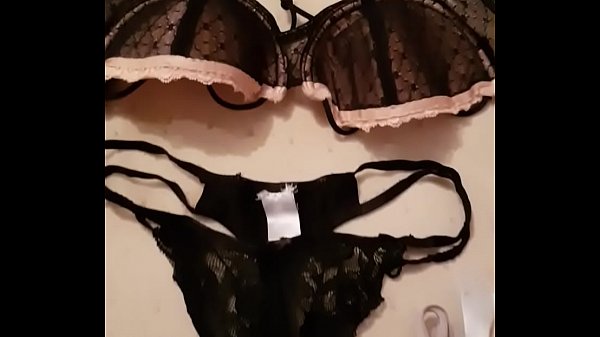 Cum on my Bbw wife lingerie with Bra