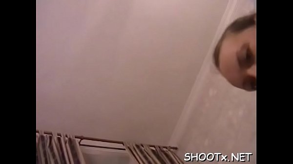 Wet legal age teenager loves gobbling cock