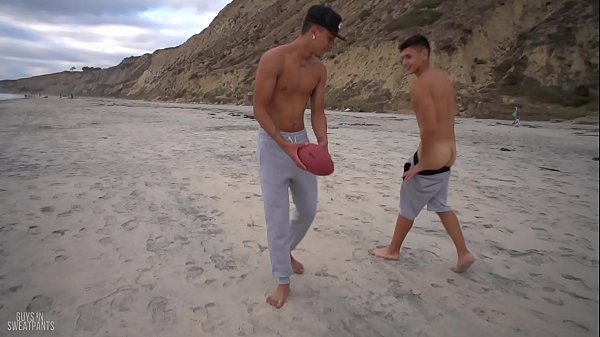 Hot guys flip after visiting nude beach