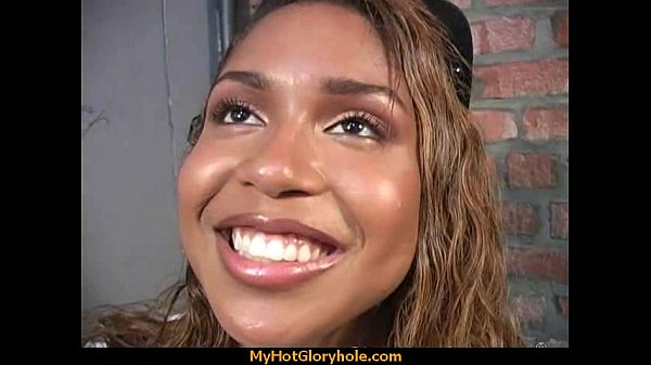 Gloryhole Secrets Ebony sucking off strangers POV 11