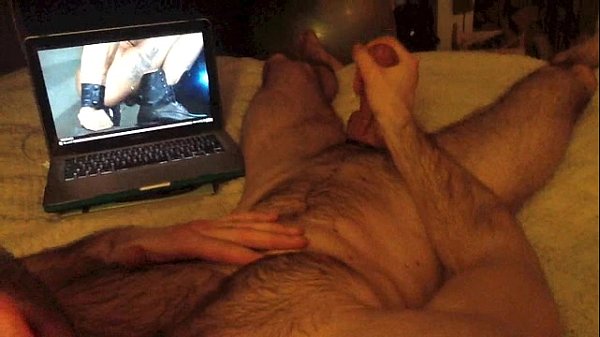 Gay hairy solo masturbation