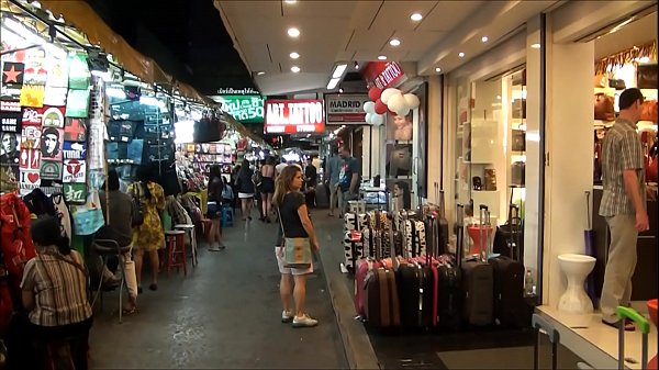 Thailand Street Night Scene