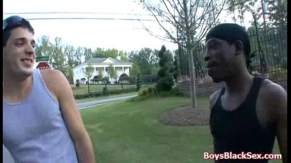 BlacksOnBoys - Black gay dudes fuck hard white sexy twinks 19