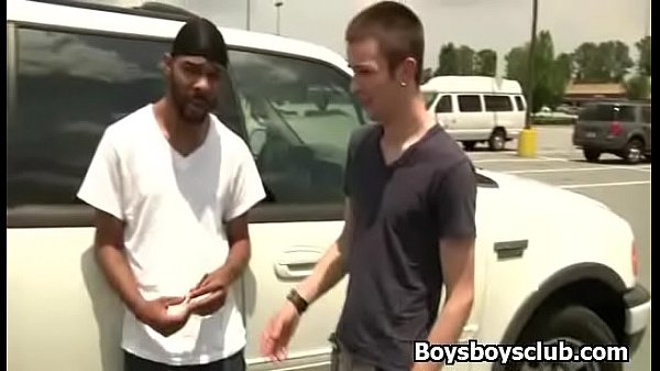 Black Gay Man fuck White Sexy boy Rough 03
