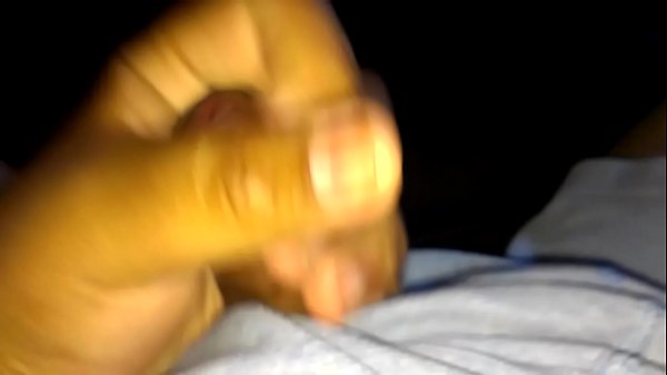 TXCB Stroking uncut cock