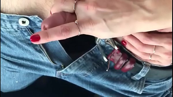 lexy handjob tiny cock on public road until cum in the same time she talk with people on whatsapp