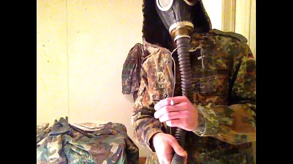 flecktarn gasmask.MOV