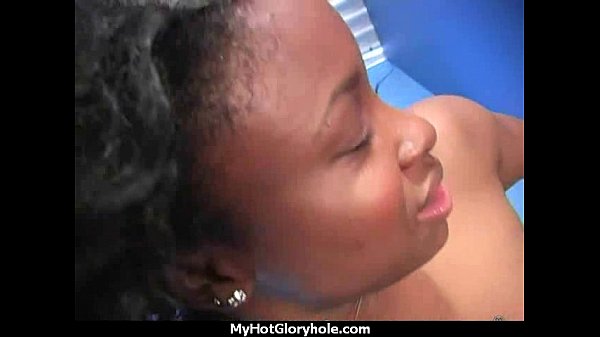 gloryhole secrets ebony sucking off strangers pov 18