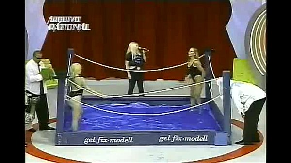 Luta no Gel no Programa do Ratinho 1999