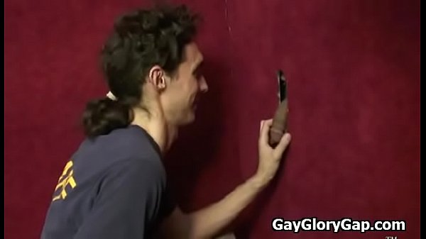 Gay Interracial GLoryhole Fuck ANd Dick Rubbing 07