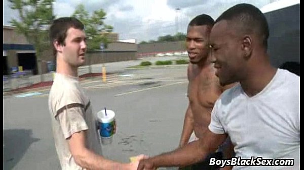 Sexy White Gay Boys Banged By Muscular Black Dudes 05