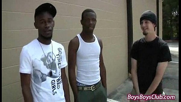 Blacks On Boys - Bareback Interracial Hardcore Fucking Movie 01