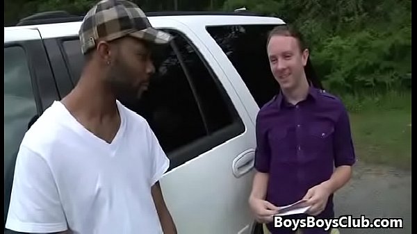 Blacks On Boys - Hardcore Interracial Gay Fuck Movie 11