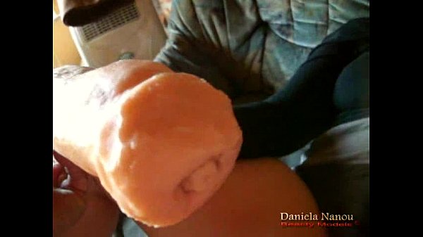 Daniela Nanou using a big realistic Horse Dildo