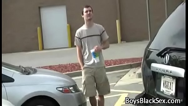 Blacks On Boys -Gay Nasty Interracial Ass Fuck Video 13