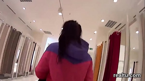 Glamorous czech nympho gets seduced in the mall and poked in pov