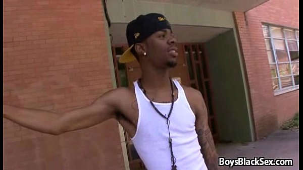 Blacks On Boys Bareback Gay Hardcore Fucking Video 20