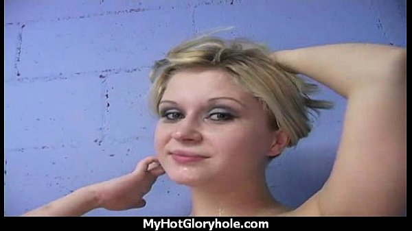 Pretty Girl Blowjob And Facial At Gloryhole 19