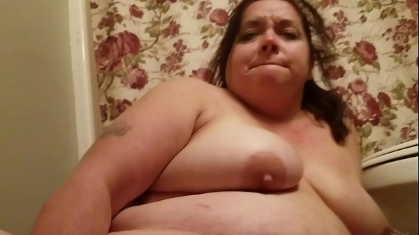 Fat Wife Rides Her Dildo