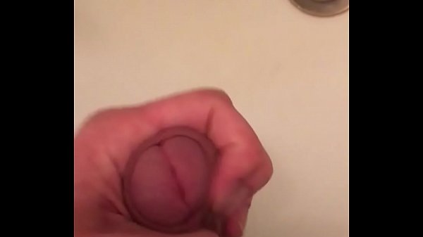 My cumshot in bathroom (17 May 2017)