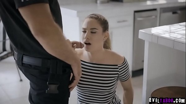 Horny cop his sexy fiancee