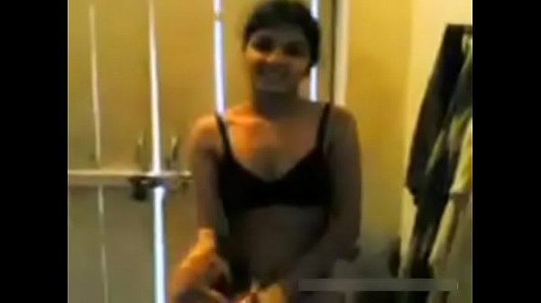 Indian girl showing something in her body