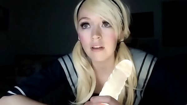 adorable pale girl loves to practice to suck penises