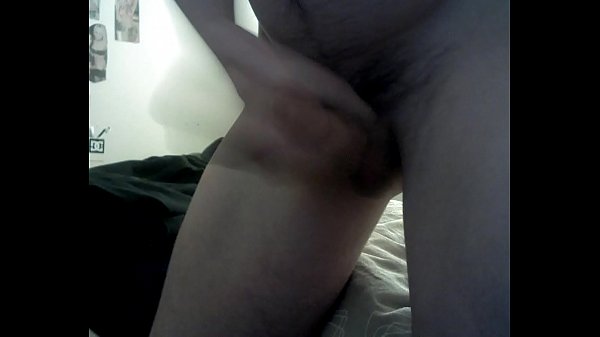 wank long thin cock