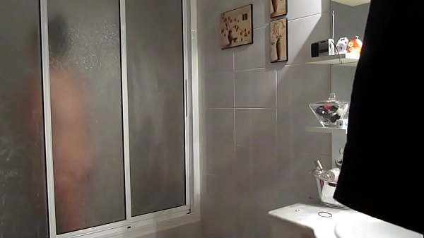 my wife in shower