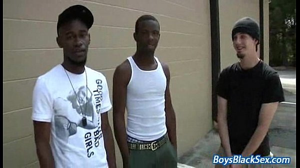 Blacks On Boys - Gay Hardcore Interracial Porn Movie 01