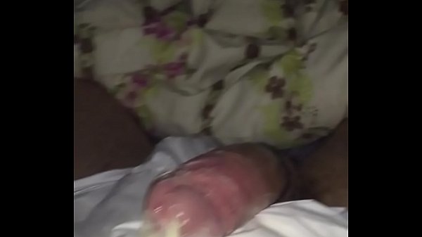 Diaper wank  cum in condom.