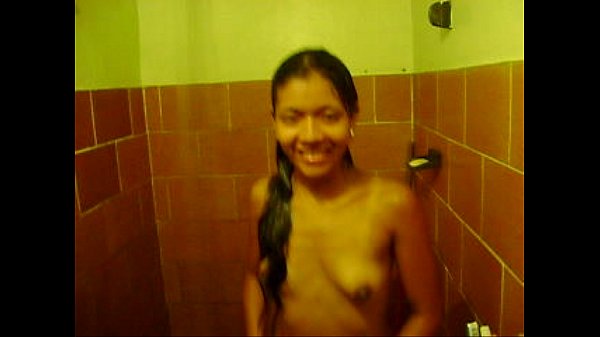 Cute asian in the shower