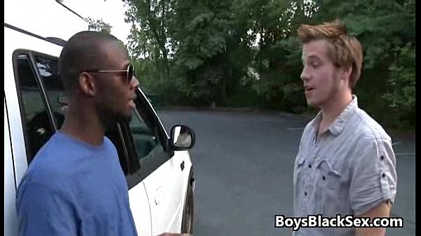 Black Muscular Guy Fuck White Mate Hard In His Tight Ass 21