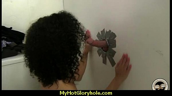 Incredible ebony teen blowjob gloryhole audition 6