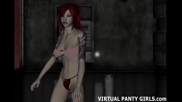 3d Anime Babes In Pantyhose And Lingerie