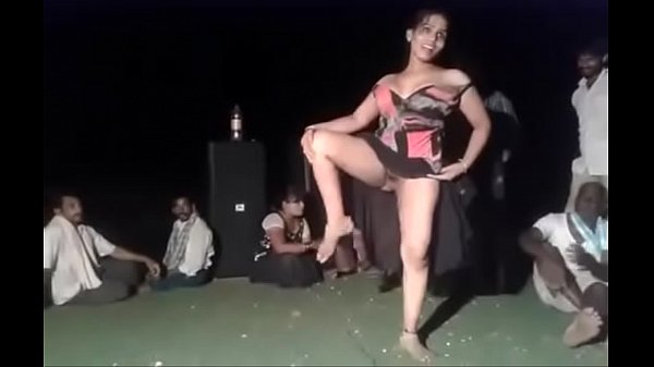 Sexy girl dances outdoor