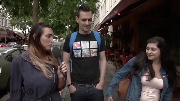 Two randoms off a German street fuck on camera