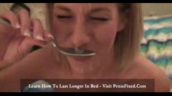 Lissa ExGf Gives BJ then Eats Cum With a Spoon