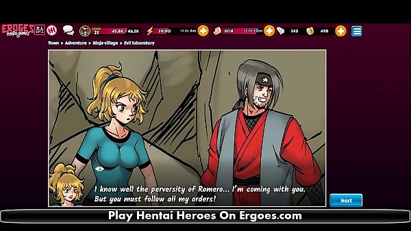 Part 6 of porn game Hentaiheroes on eroges.com