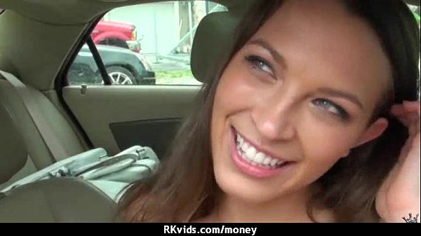 Tight teen fucks a man in front of the camera for cash 25