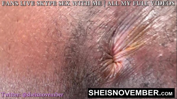 HD Msnovember Filthy Anus Closeup, Winked Ebony BootyHole Spread Open, Fat Booty Up And Wiggling On Sheisnovember Extreme Fetish In Young Girl Booty