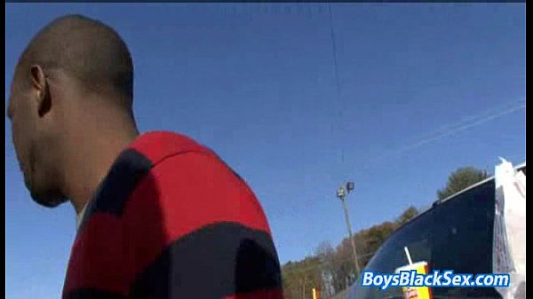 Blacks On Boys - Gay Bareback Hardcore Fuck Video 13