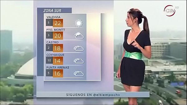 weather girl sexy